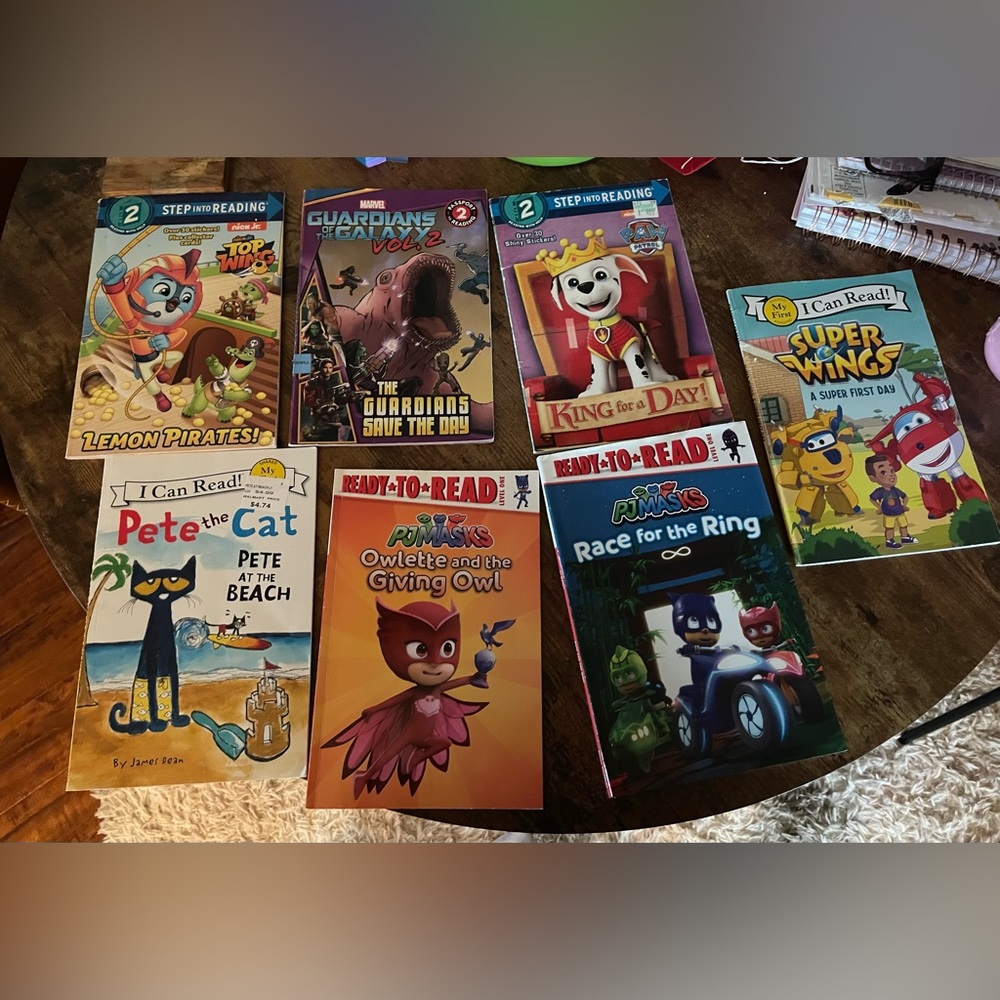 Kids Adventure Book Set for beginner / challenge readers